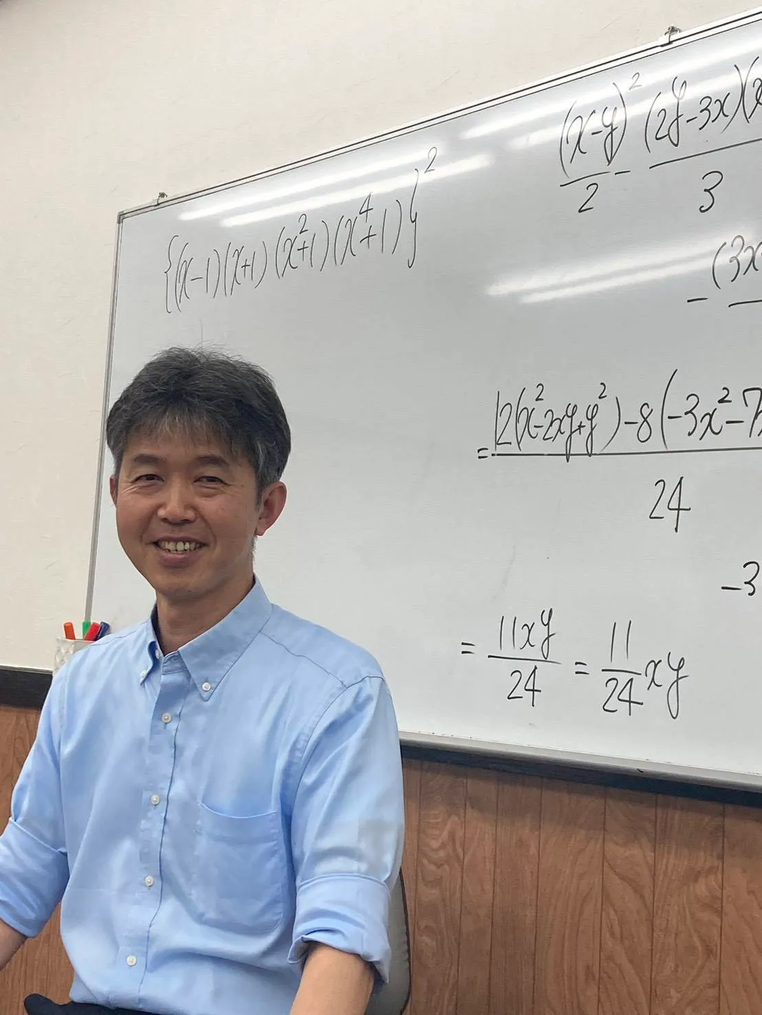 塾長の写真
